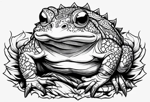 Jiraiya Naruto Gamakichi toad tattoo idea