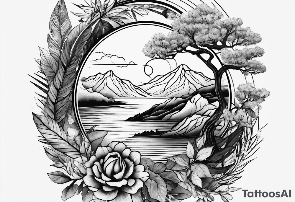 Nature tattoo idea