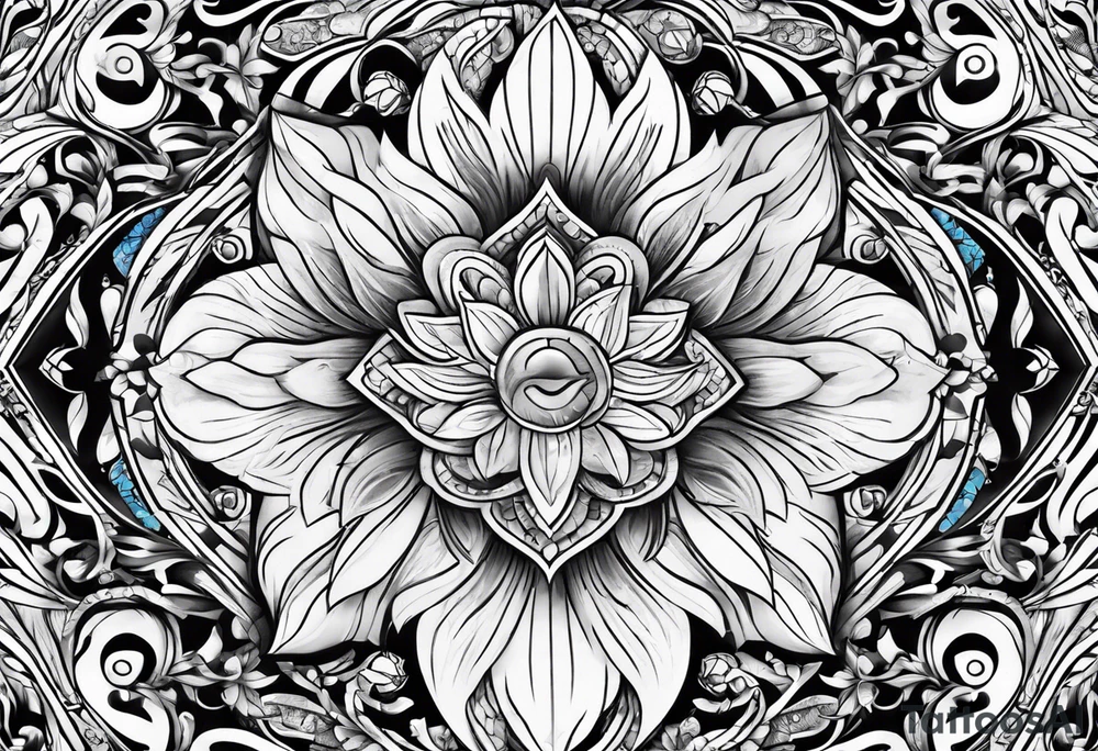 Marble tattoo idea