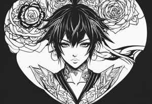 Anime tattoo idea