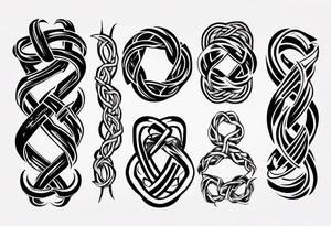 fathers knot tattoo idea