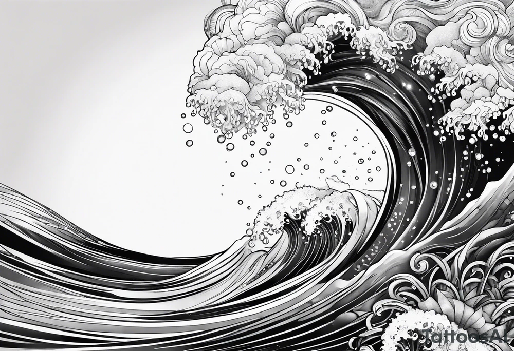 Ocean tattoo idea