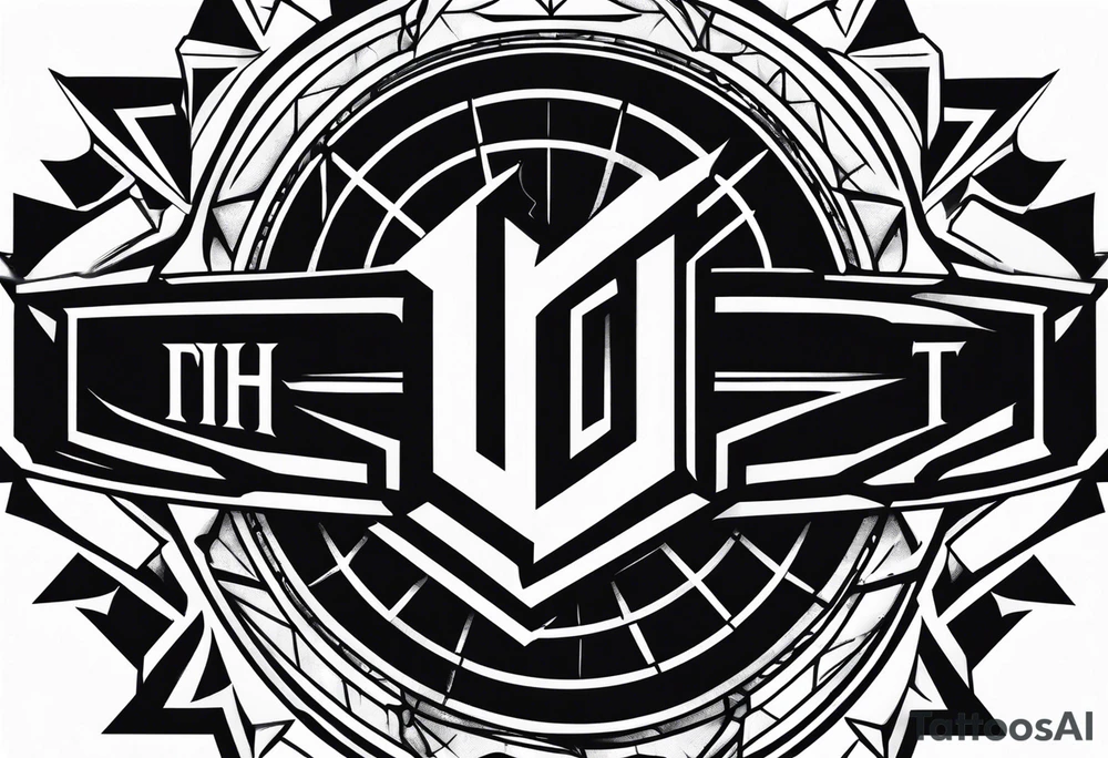 NBA logo tattoo idea