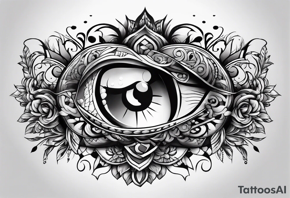 brochet qui saute tattoo idea