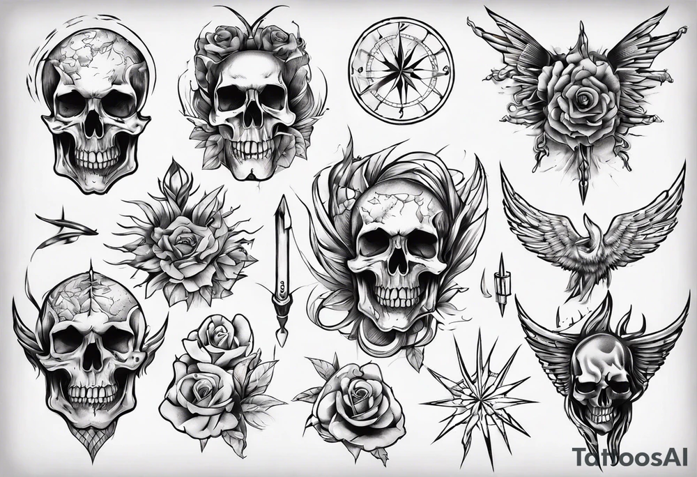 Benzoesäure tattoo idea