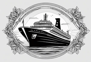 ferry tattoo idea