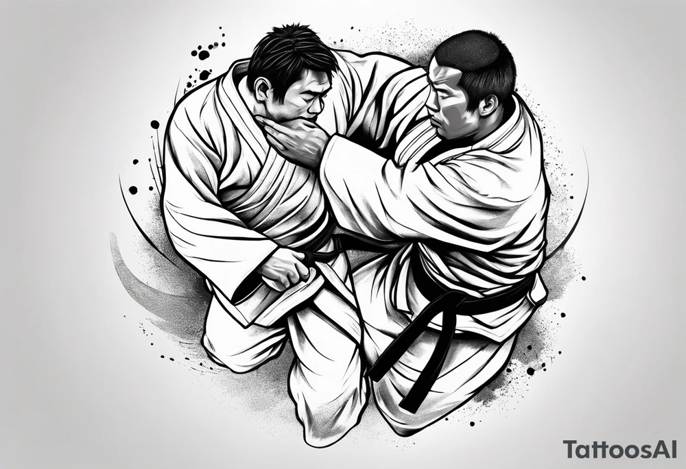 Judo throw tattoo idea