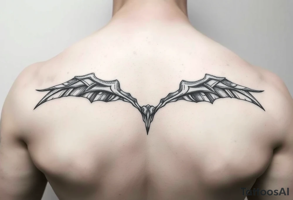 curaçao line drawing tattoo idea