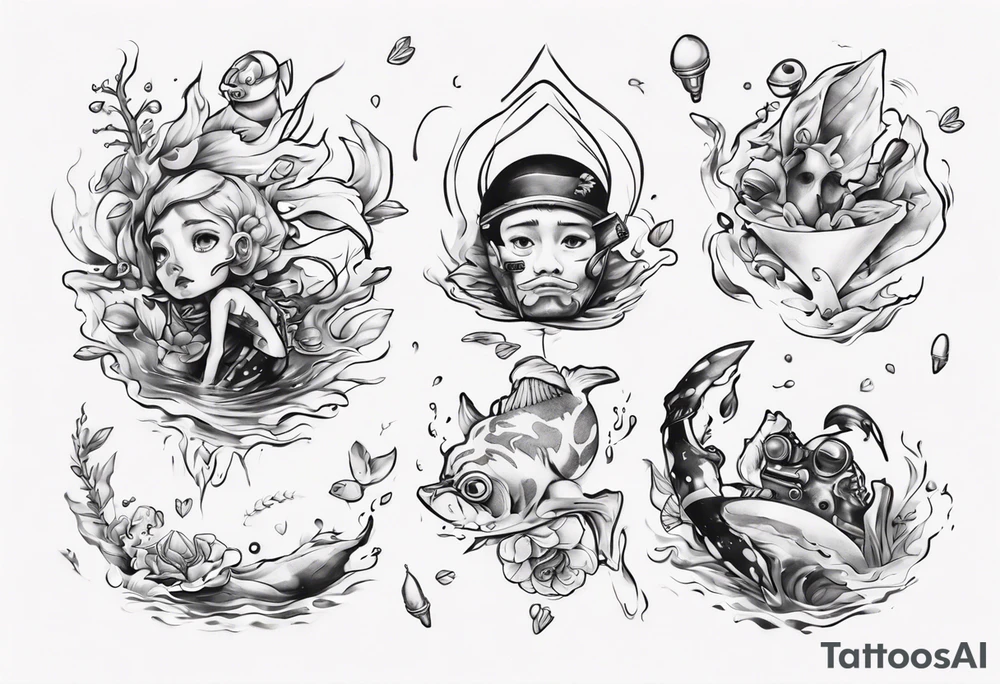 “You’re diving into me with your love” tattoo idea