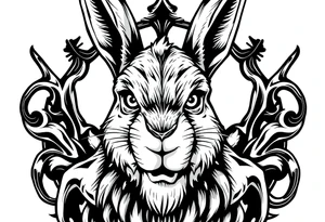 BAD BUNNY tattoo idea