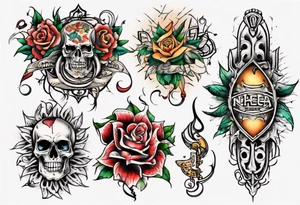 Name Neha tattoo idea