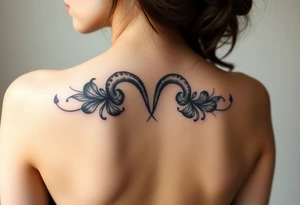 Emily. Aries. Feminine dark erotic tattoo idea
