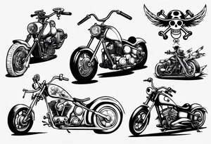 one piece chopper tattoo idea