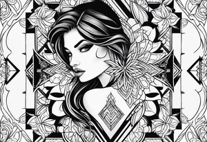 Feminine tattoo idea