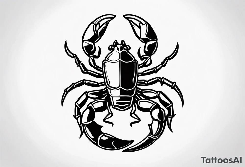scorpion tattoo idea