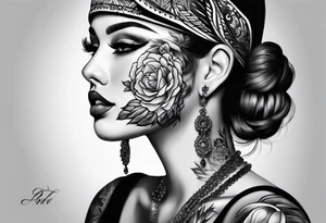 live free tattoo idea