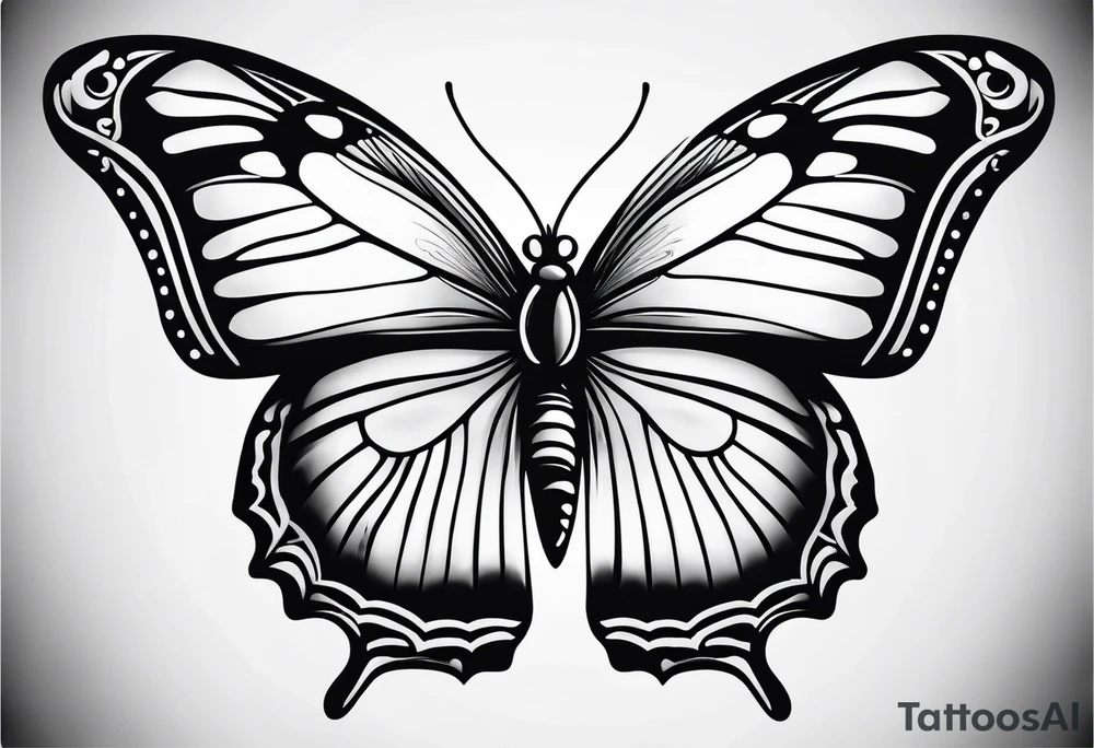 borboleta tattoo idea