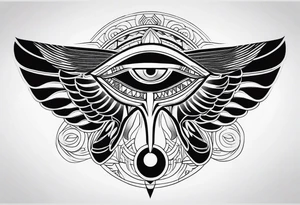 olho de horus tattoo idea