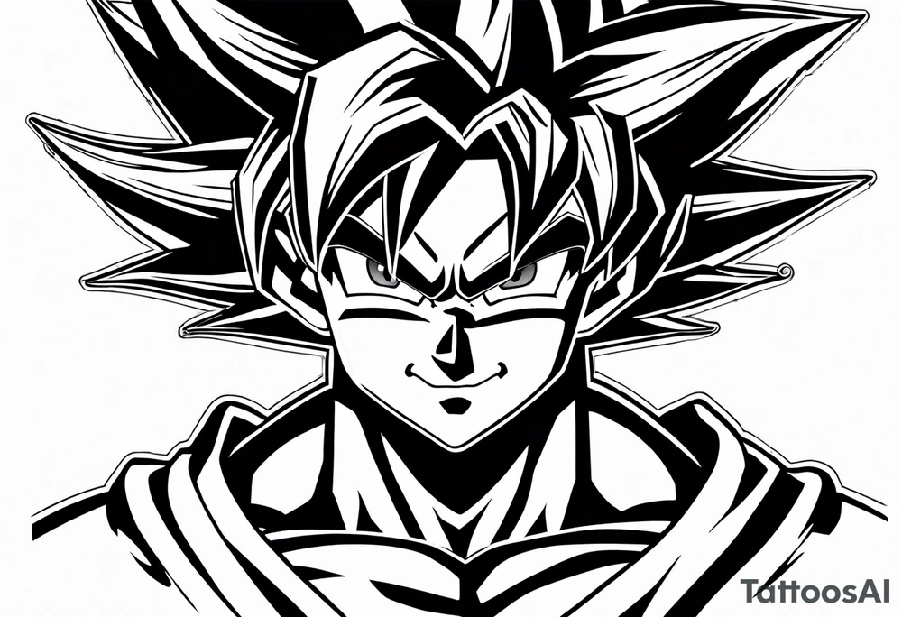 Son Goku tattoo idea