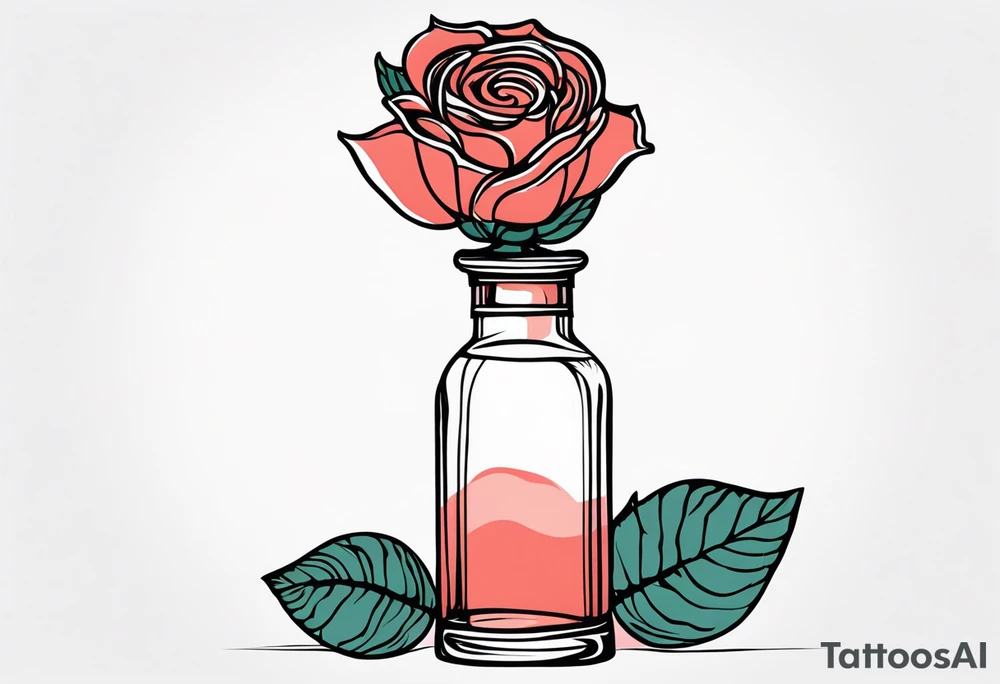 Rose 
Meer 
Flasche 
Dornen 
Seil
Kerze tattoo idea