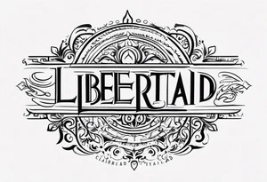 Paz
Claridad
Libertad tattoo idea