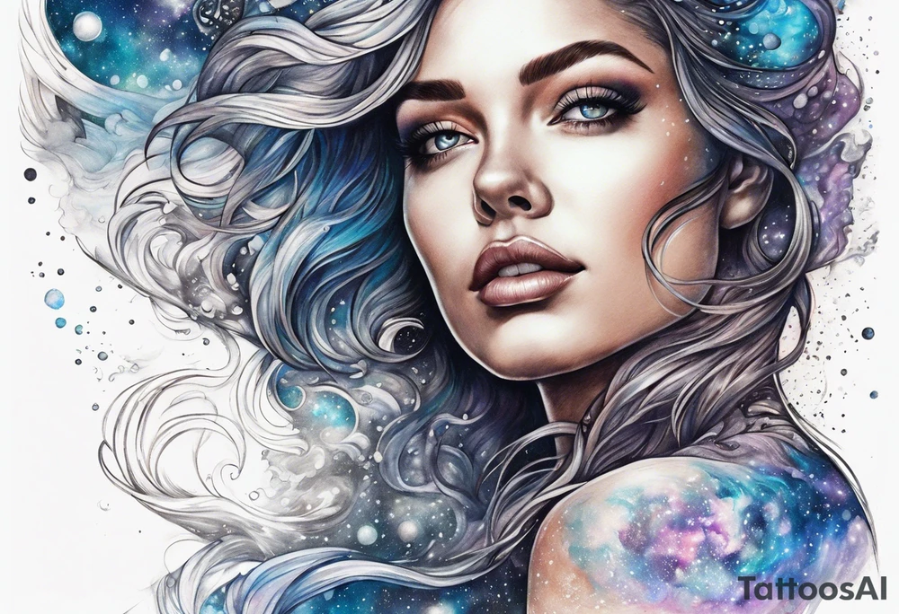 Nebula tattoo idea