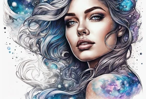Nebula tattoo idea