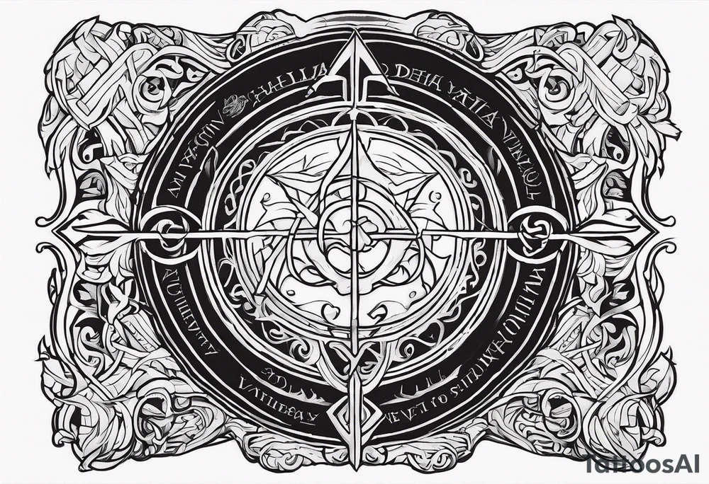 Valhalla death 
prayer poem tattoo idea