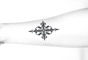 Nordic runes tattoo idea