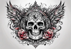absence of logic and presence of pain tattoo idea