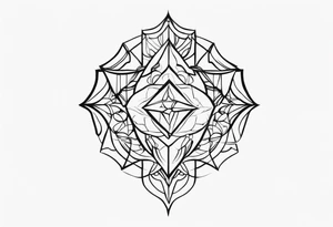 straight chain tattoo idea