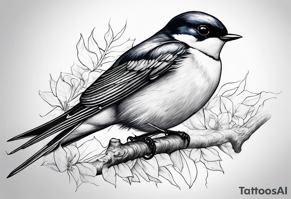Swallow tattoo idea