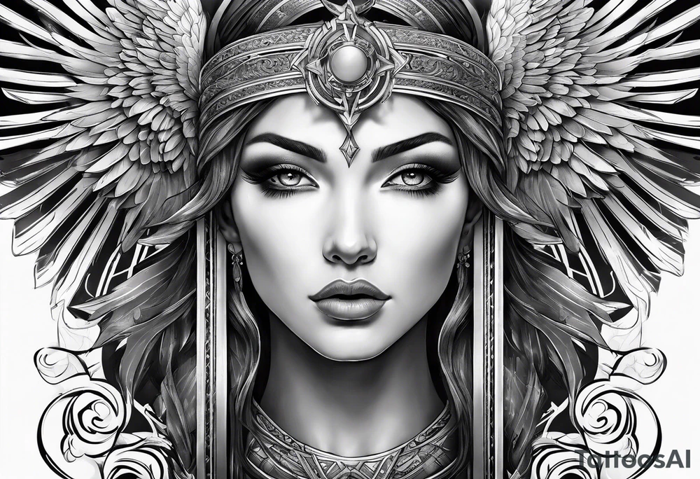 arc angel michael tattoo idea