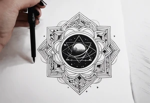 A tattoo that resembles rong for my finger with the word "the universe" tattoo idea