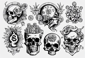 money on my mind tattoo idea