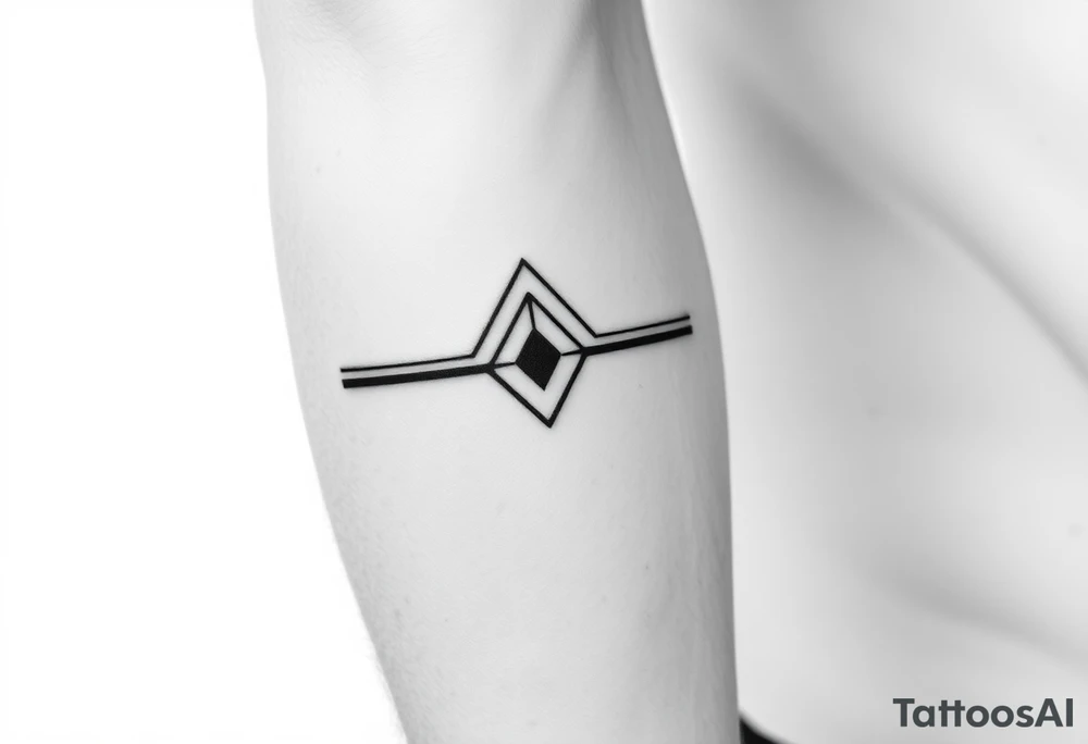 lines tattoo idea