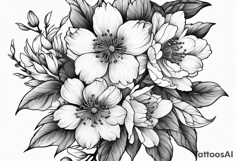 Sakura tattoo idea