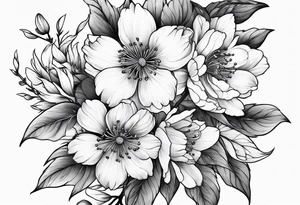 Sakura tattoo idea