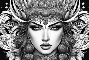 Full Back tattoo covering the whole back design paper tattoo idea