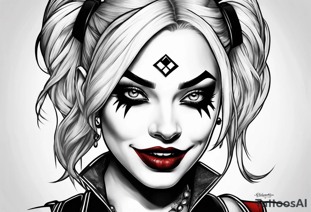 Harley Quinn tattoo idea