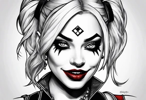 Harley Quinn tattoo idea