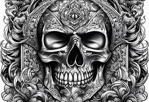 hard way to get money tattoo idea