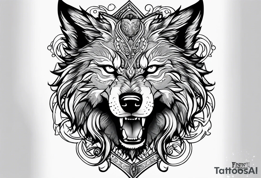 Fenrir tattoo idea
