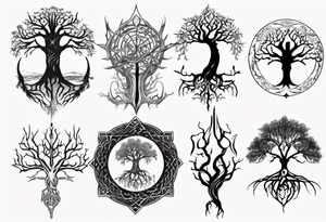 Gondor, Yggdrasil tattoo idea