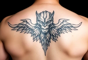 Strong protector tattoo idea
