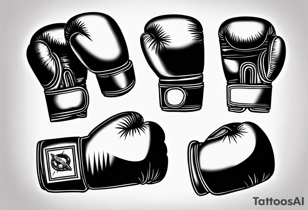 boxing gloves, Brooklyn tattoo idea
