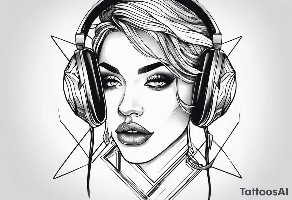 Sourd d’une oreille tattoo idea