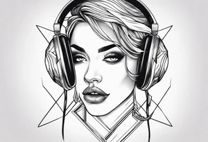 Sourd d’une oreille tattoo idea