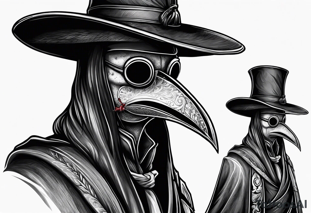 Plague doctor tattoo idea