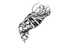 Trinidad and Tobago theme tattoo idea